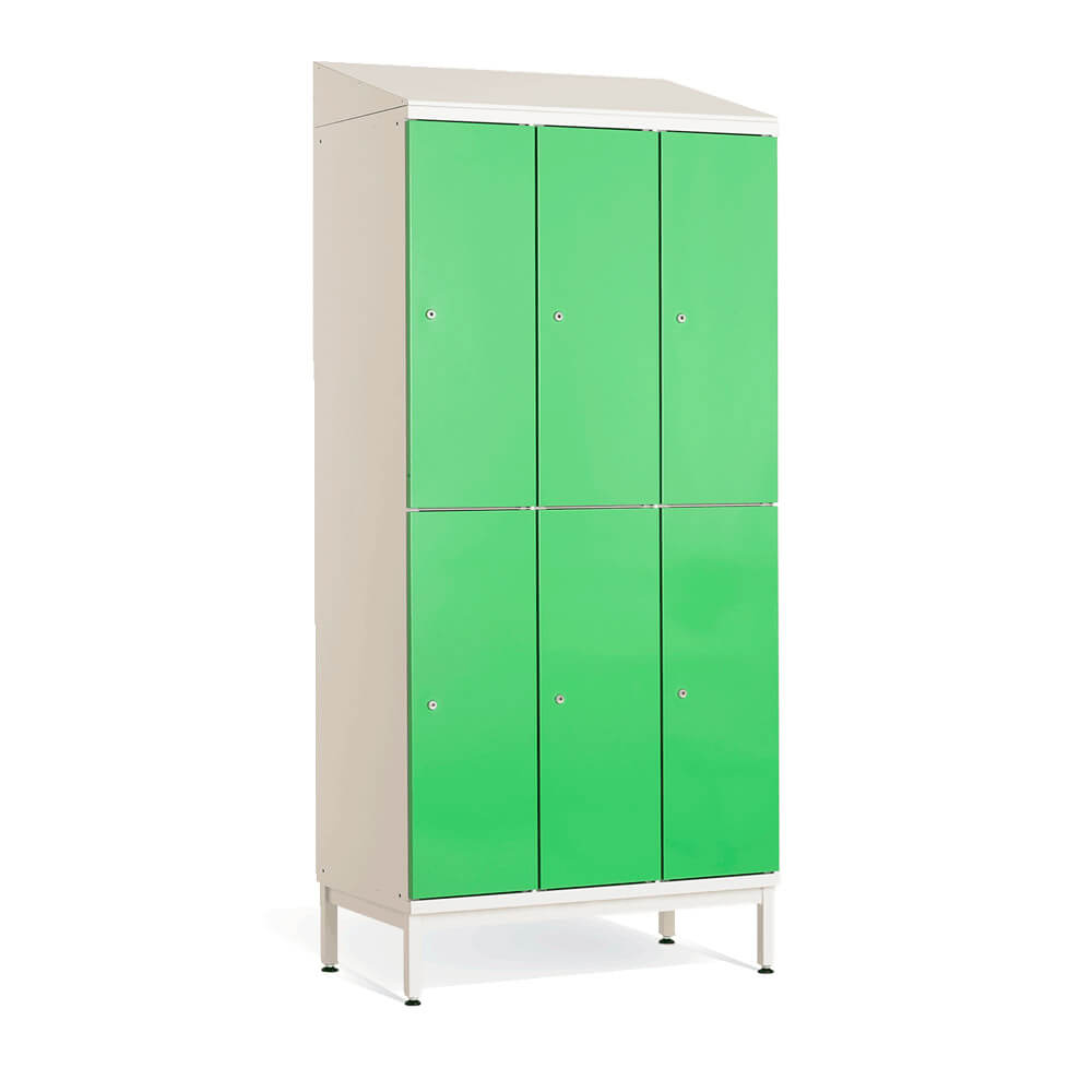 VK2 locker garderobeskab fra PUNTA i grøn